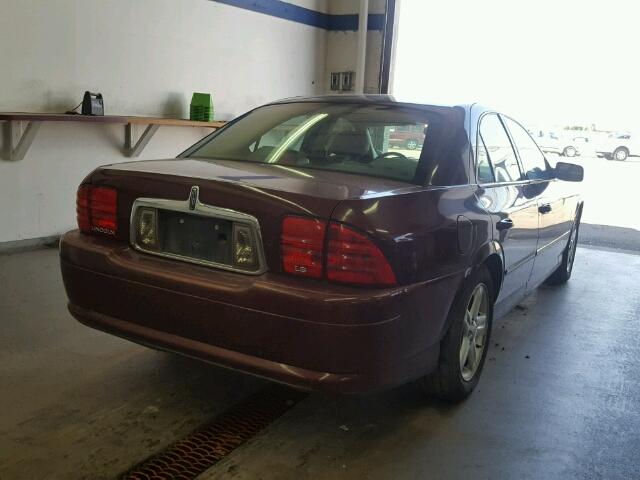 1LNHM87A5YY910868 - 2000 LINCOLN LS 栗色 照片 4