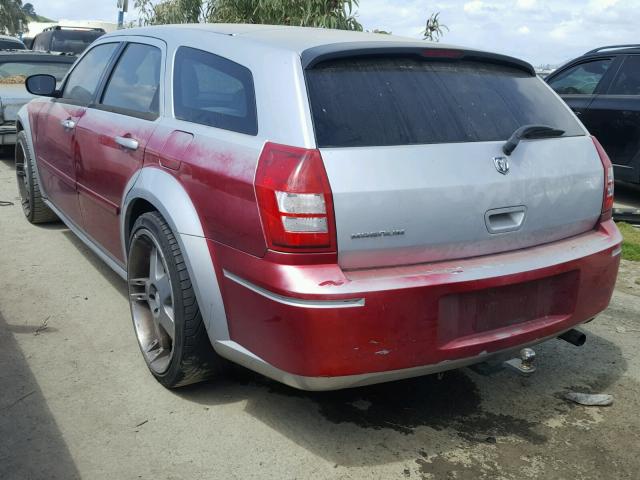 2D4FV48T95H514386 - 2005 DODGE MAGNUM SE TWO TONE photo 3