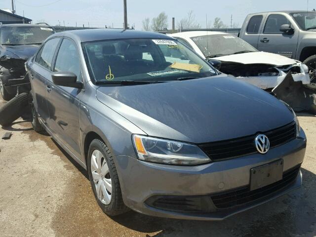 3VW2K7AJ7DM228788 - 2013 VOLKSWAGEN JETTA BASE 灰色 照片 1