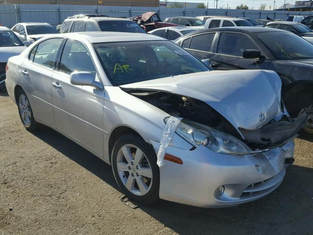 JTHBA30G655138610 - 2005 LEXUS ES330 SILVER photo 1