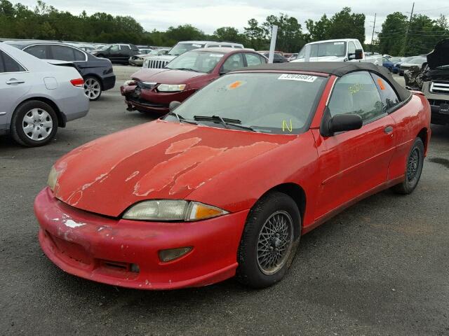 4G1JF32TXWB900808 - 1998 CHEVROLET CAVALIER Z RED photo 2