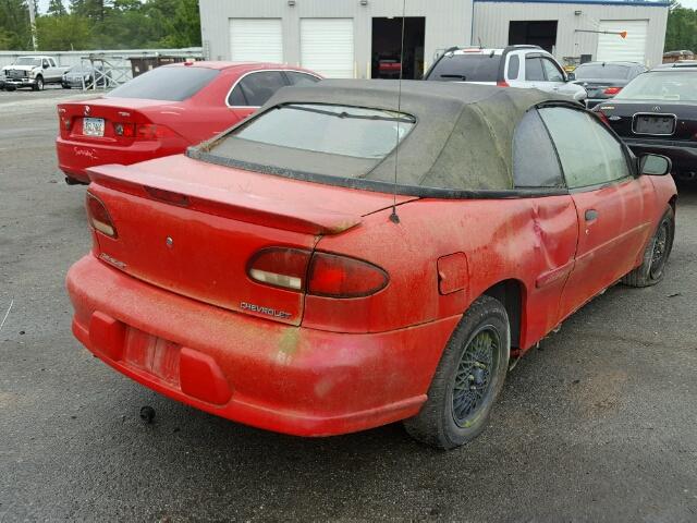 4G1JF32TXWB900808 - 1998 CHEVROLET CAVALIER Z RED photo 4