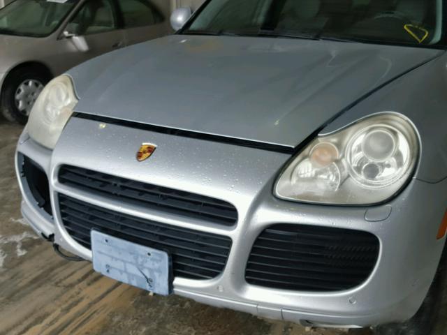 WP1AC29P94LA91134 - 2004 PORSCHE CAYENNE TU SILVER photo 9