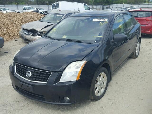 3N1AB61E28L652566 - 2008 NISSAN SENTRA 2.0 BLACK photo 2