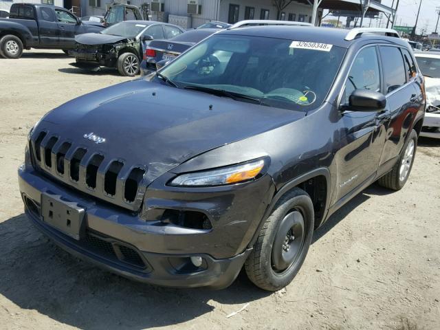 1C4PJLCB8FW771421 - 2015 JEEP CHEROKEE L CHARCOAL photo 2