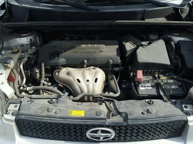 JTLKE50E891078573 - 2009 TOYOTA SCION XB SILVER photo 7