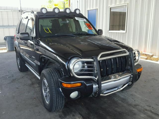 1J4GL38K34W119896 - 2004 JEEP LIBERTY RE BLACK photo 1
