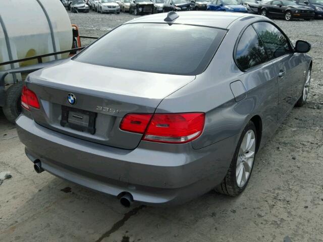 WBAWC7C58AE271326 - 2010 BMW 335 XI GRAY photo 4