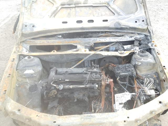 1G8AJ52FX4Z122084 - 2004 SATURN ION LEVEL SILVER photo 7