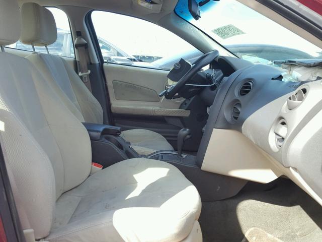 2G2WP522641292723 - 2004 PONTIAC GRAND PRIX წითელი ფოტო 5