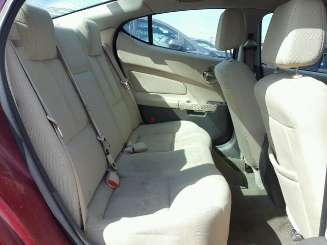 2G2WP522641292723 - 2004 PONTIAC GRAND PRIX წითელი ფოტო 6