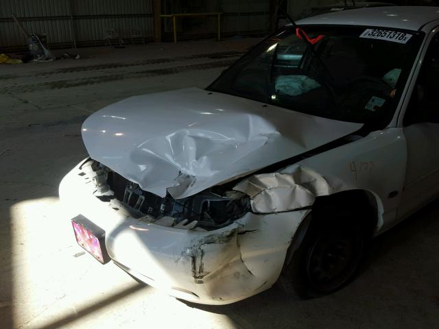 1FAFP66L5YK134230 - 2000 FORD CONTOUR SE WHITE photo 9