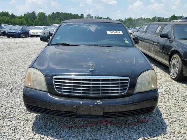 1GEEH90Y43U550007 - 2003 CADILLAC PROFESSION BLACK photo 9