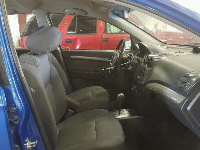KL1TD56688B061680 - 2008 CHEVROLET AVEO BASE Mavi foto 5