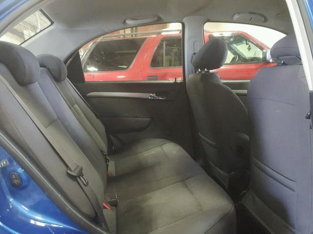 KL1TD56688B061680 - 2008 CHEVROLET AVEO BASE Mavi foto 6
