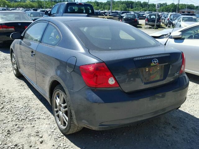 JTKDE177770208844 - 2007 TOYOTA SCION TC 灰色 照片 3
