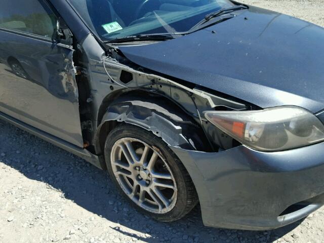JTKDE177770208844 - 2007 TOYOTA SCION TC 灰色 照片 9