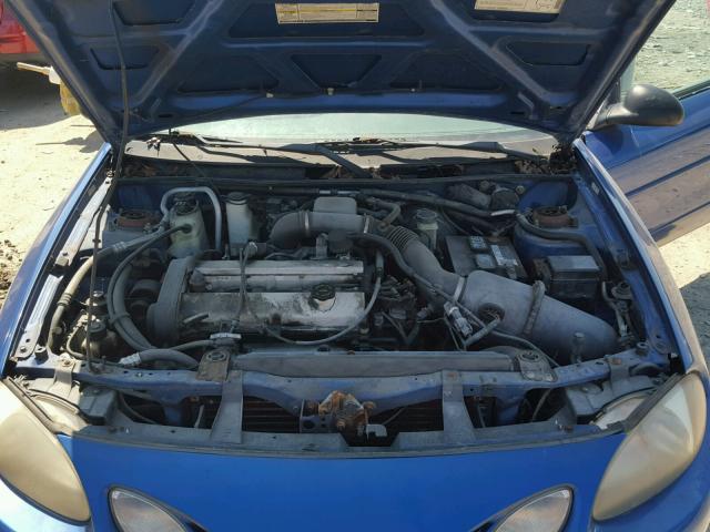 3FAKP113XWR267485 - 1998 FORD ESCORT ZX2 BLUE photo 7