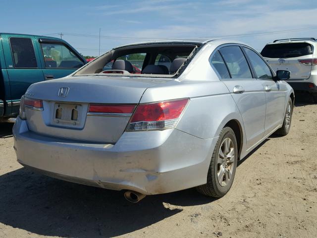 1HGCP2F43CA171730 - 2012 HONDA ACCORD LXP SILVER photo 4