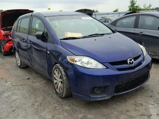 JM1CR193870134951 - 2007 MAZDA 5 BLUE photo 1