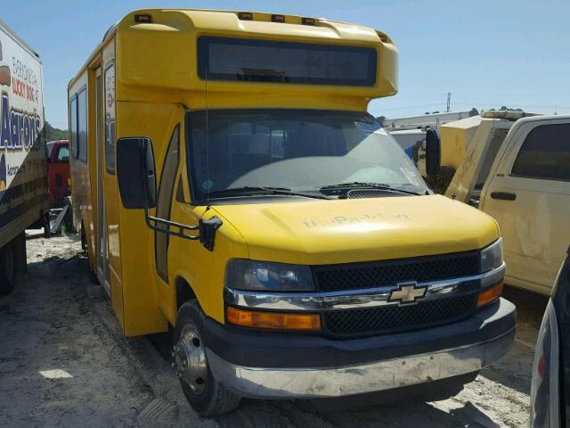 1GB6G5BG0E1141900 - 2014 CHEVROLET EXPRESS G4 YELLOW photo 1