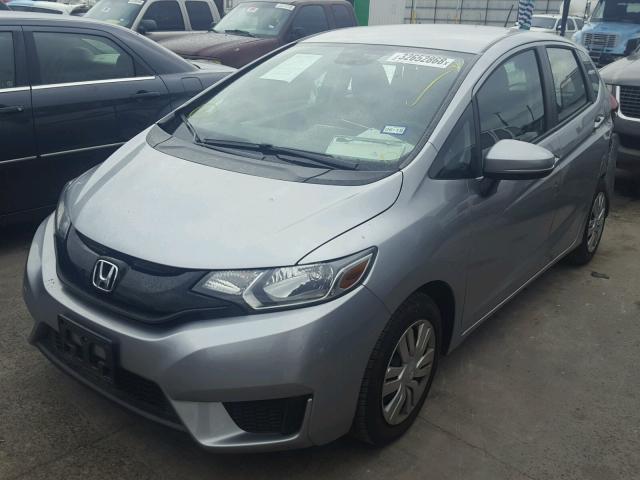 3HGGK5H5XHM708658 - 2017 HONDA FIT LX SILVER photo 2