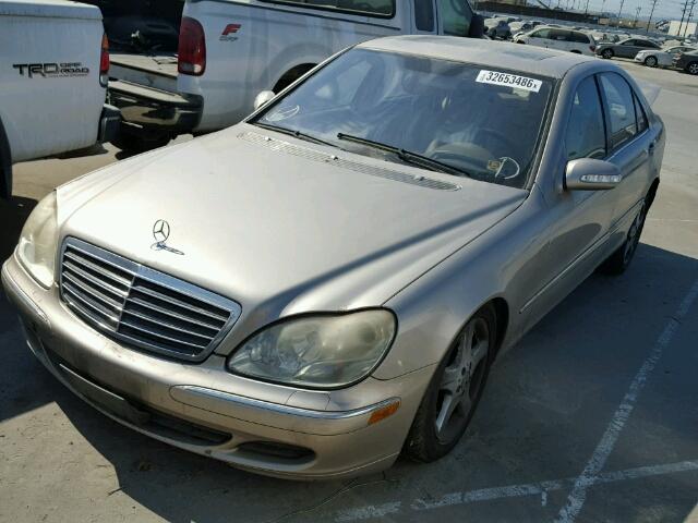 WDBNG70J14A409819 - 2004 MERCEDES-BENZ S 430 GOLD photo 2