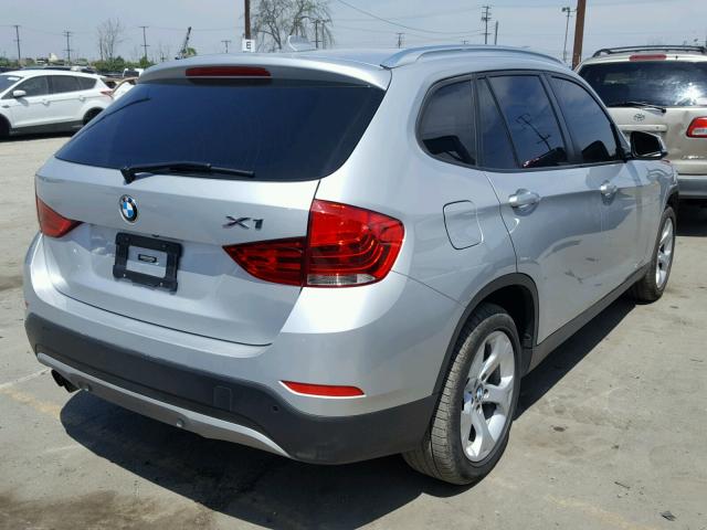 WBAVM1C57EVW56808 - 2014 BMW X1 SDRIVE2 SILVER photo 4