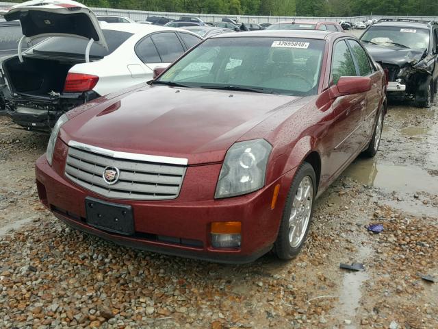 1G6DM57N530117584 - 2003 CADILLAC CTS RED photo 2