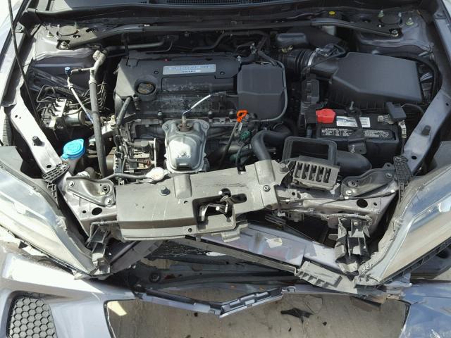 1HGCT1B31EA006233 - 2014 HONDA ACCORD LX- SILVER photo 7