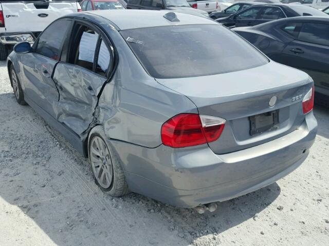 WBAVB13596KX48835 - 2006 BMW 325 I GRAY photo 3