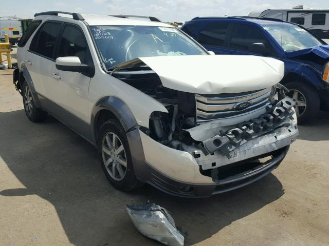 1FMDK02W99GA05601 - 2009 FORD TAURUS X S WHITE photo 1