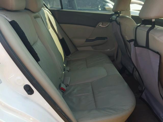 2HGFB2F94CH529698 - 2012 HONDA CIVIC EXL WHITE photo 6
