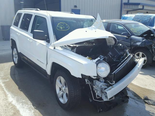 1C4NJRCB7ED778980 - 2014 JEEP PATRIOT LI WHITE photo 1