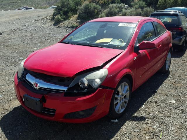 W08AT271685047918 - 2008 SATURN ASTRA XR RED photo 2