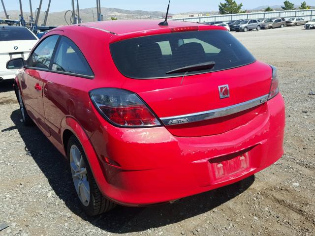 W08AT271685047918 - 2008 SATURN ASTRA XR RED photo 3