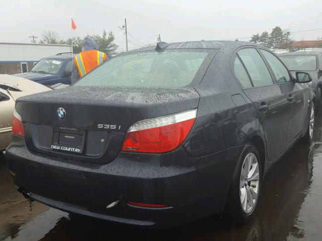 WBANV9C54AC391492 - 2010 BMW 535 XI BLUE photo 4