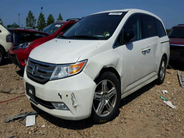 5FNRL5H94CB106634 - 2012 HONDA ODYSSEY TO WHITE photo 2