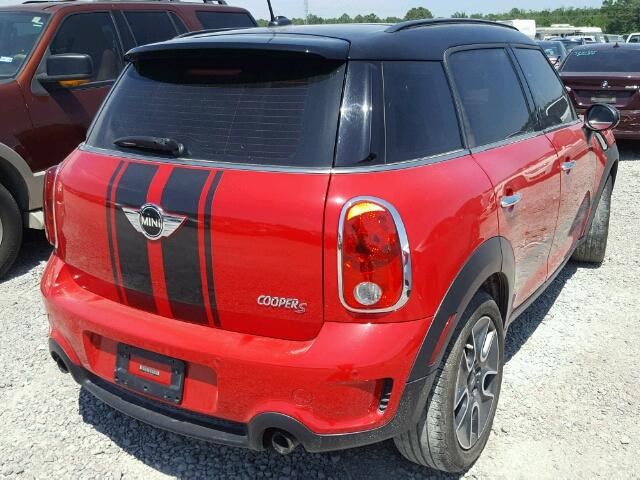 WMWZC3C57CWL88026 - 2012 MINI COOPER S C RED photo 4