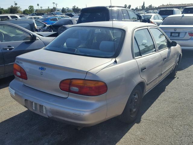 1Y1SK528X1Z409697 - 2001 CHEVROLET GEO PRIZM BEIGE photo 4