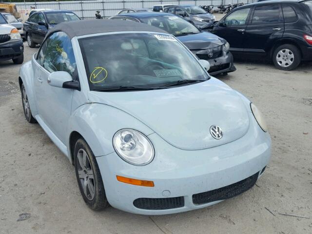 3VWRF31Y46M319898 - 2006 VOLKSWAGEN NEW BEETLE 蓝色 照片 1