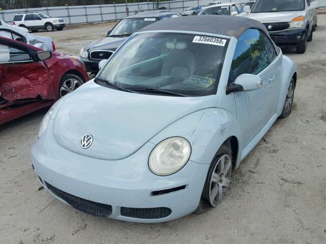 3VWRF31Y46M319898 - 2006 VOLKSWAGEN NEW BEETLE 蓝色 照片 2