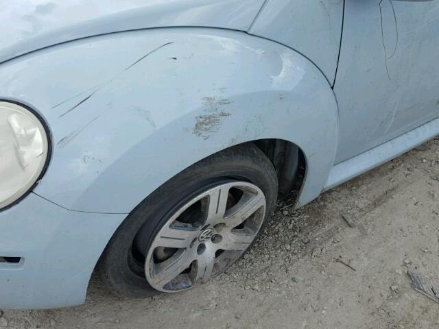 3VWRF31Y46M319898 - 2006 VOLKSWAGEN NEW BEETLE 蓝色 照片 9