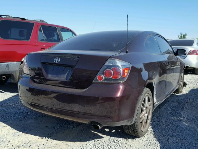 JTKDE3B78A0308364 - 2010 TOYOTA SCION TC 栗色 照片 4