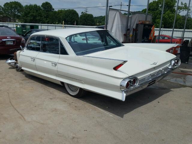 61L129642 - 1961 CADILLAC DEVILLE WHITE photo 3