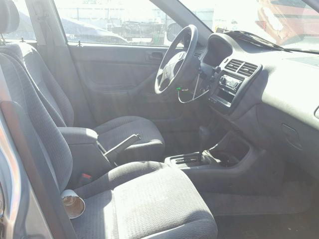 2HGEJ6617XH513243 - 1999 HONDA CIVIC BASE SILVER photo 5