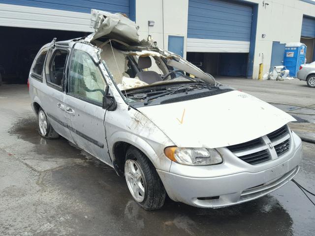 1D4GP45RX5B433588 - 2005 DODGE CARAVAN SX SILVER photo 1