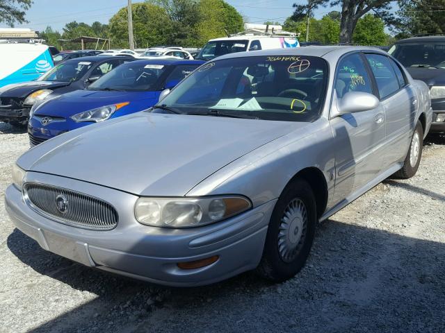 1G4HP54K3Y4295120 - 2000 BUICK LESABRE CU SILVER photo 2