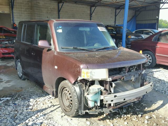 JTLKT324550202572 - 2005 TOYOTA SCION XB PURPLE photo 1