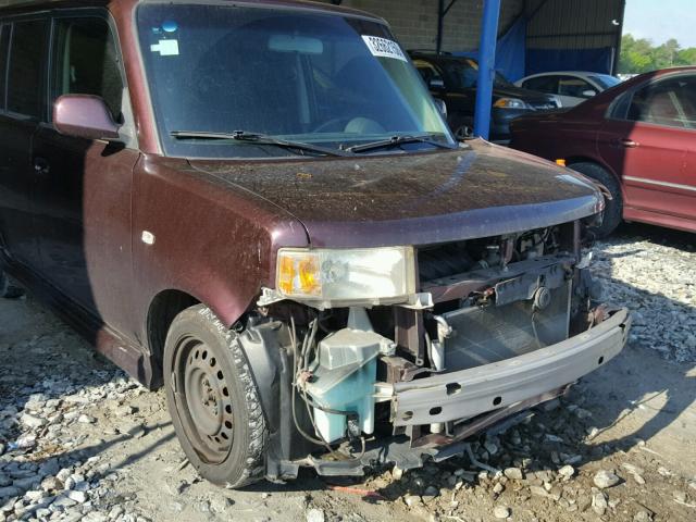 JTLKT324550202572 - 2005 TOYOTA SCION XB PURPLE photo 9